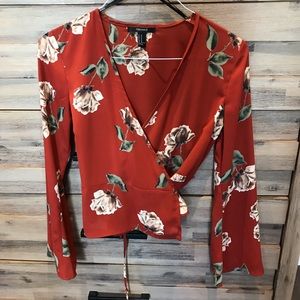 Wrap blouse